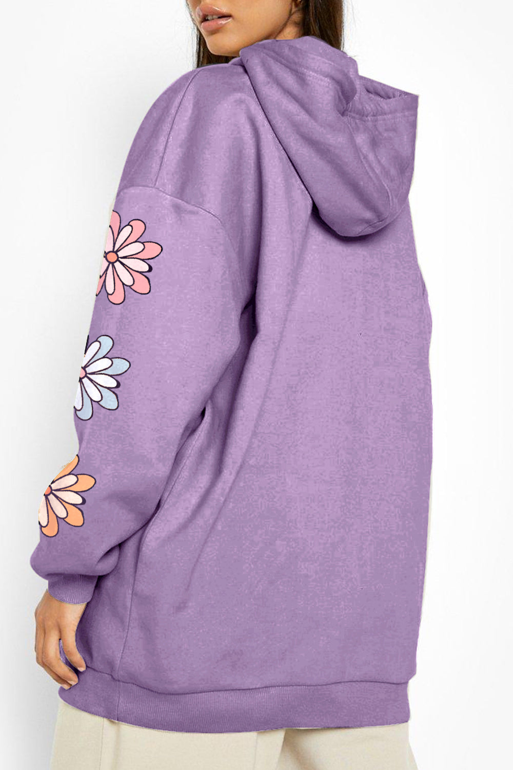 Simply Love Full Size MAMA Graphic Dropped Shoulder Hoodie